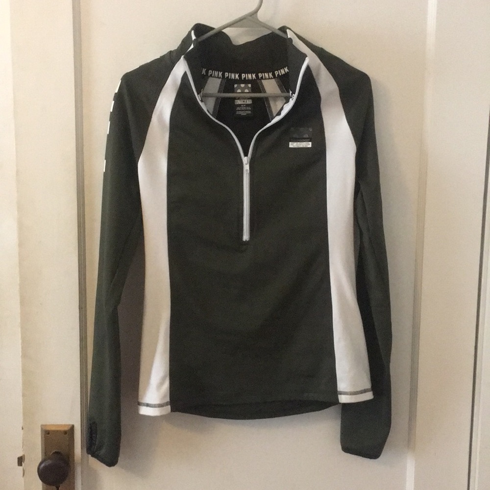 VICTORIA’S SECRET PINK half zip pull over
